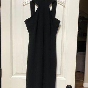 Bebe Black Halter Dress